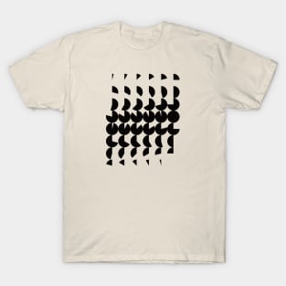 Geometric exploration I: Time (Inverted colors) T-Shirt